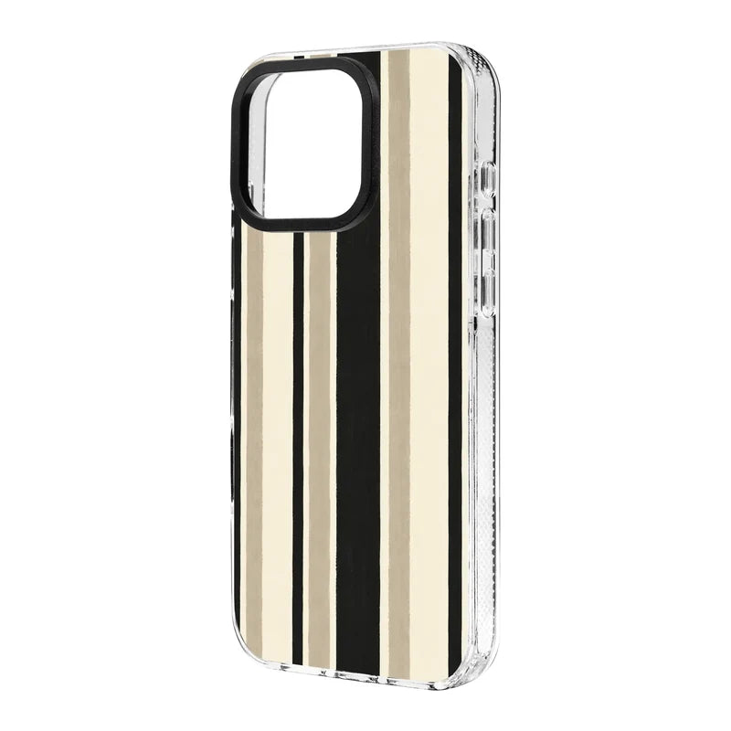 TIMELESS STRIPES-Clear Kılıf MagSafe Özellikli - iPhone 17e