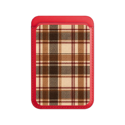 AUTUMN TARTAN-Leather Kartlık