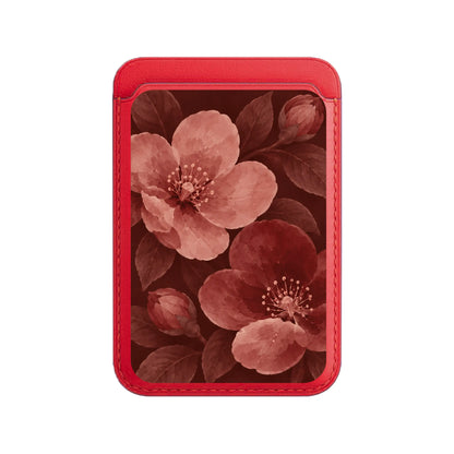 BURGUNDY BLOOM-Leather Kartlık