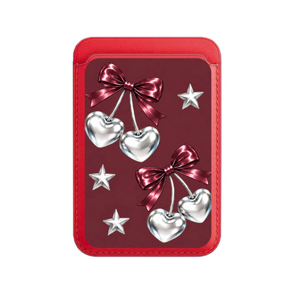 BURGUNDY CHARM-Leather Kartlık