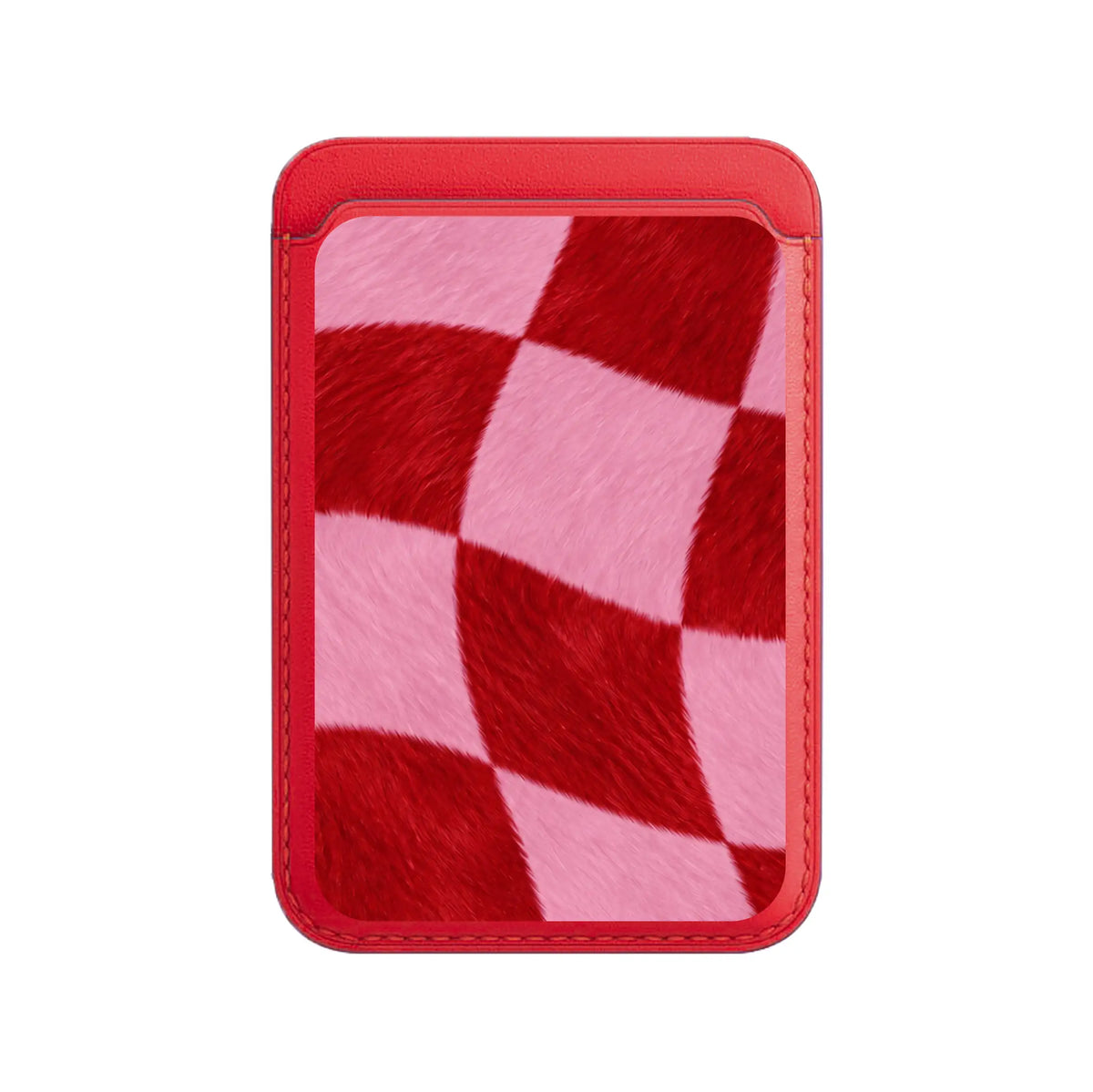 CHERRY CHECK-Leather Kartlık