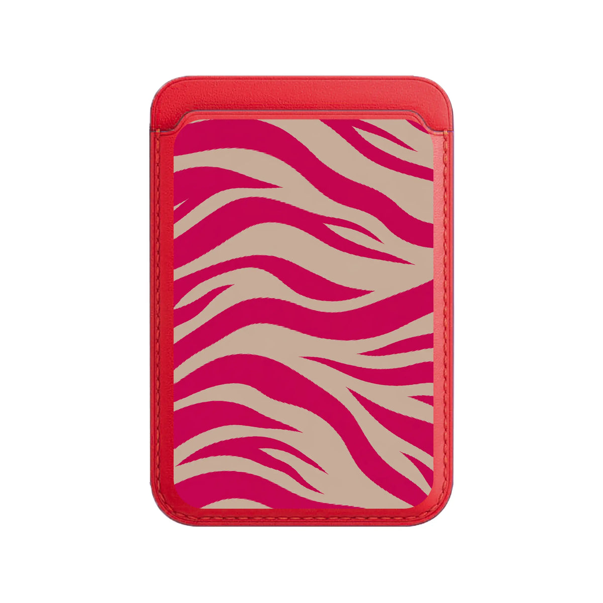 FUCHSIA ZEBRA-Leather Kartlık