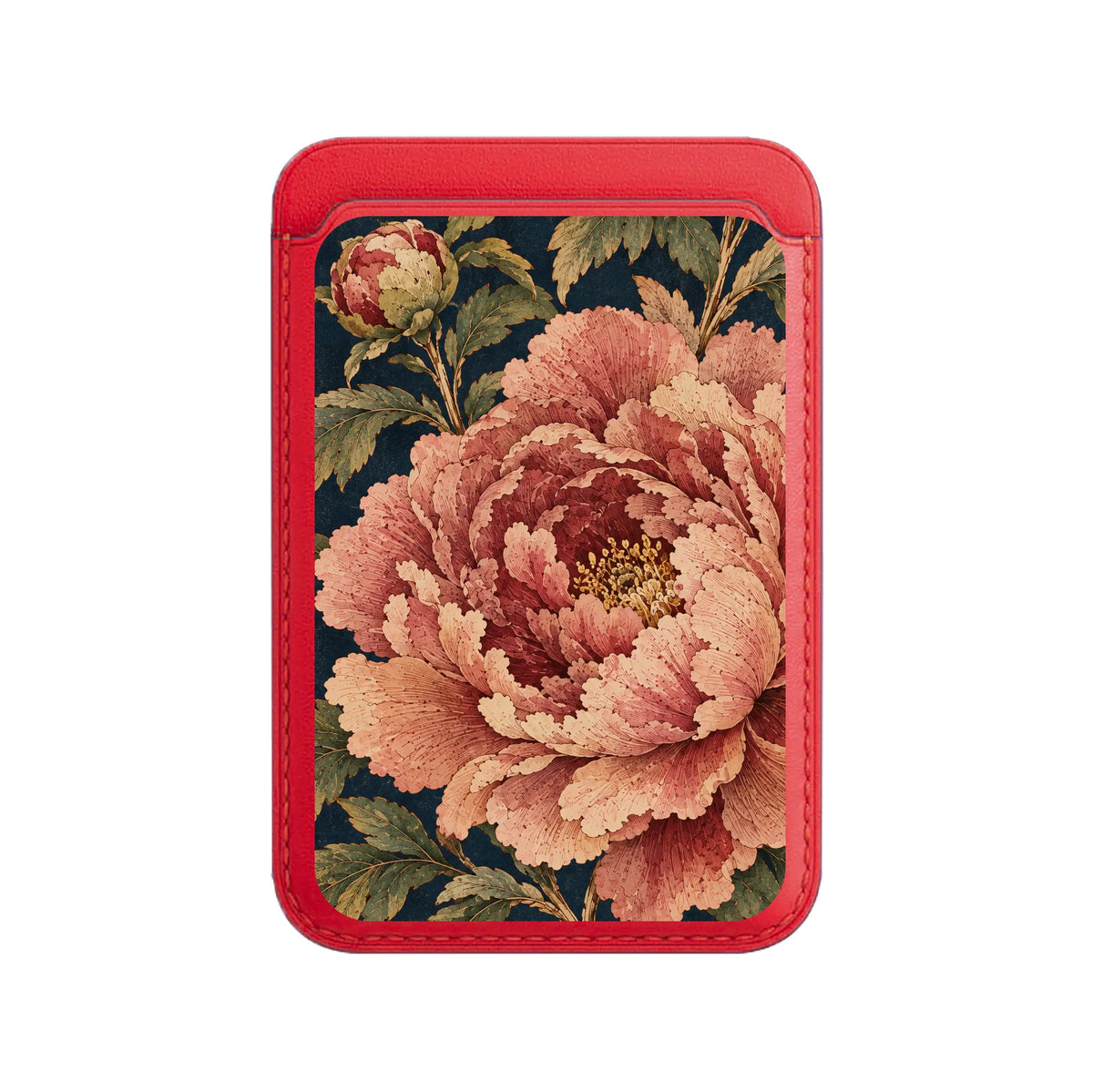 MIDNIGHT PEONY-Leather Kartlık