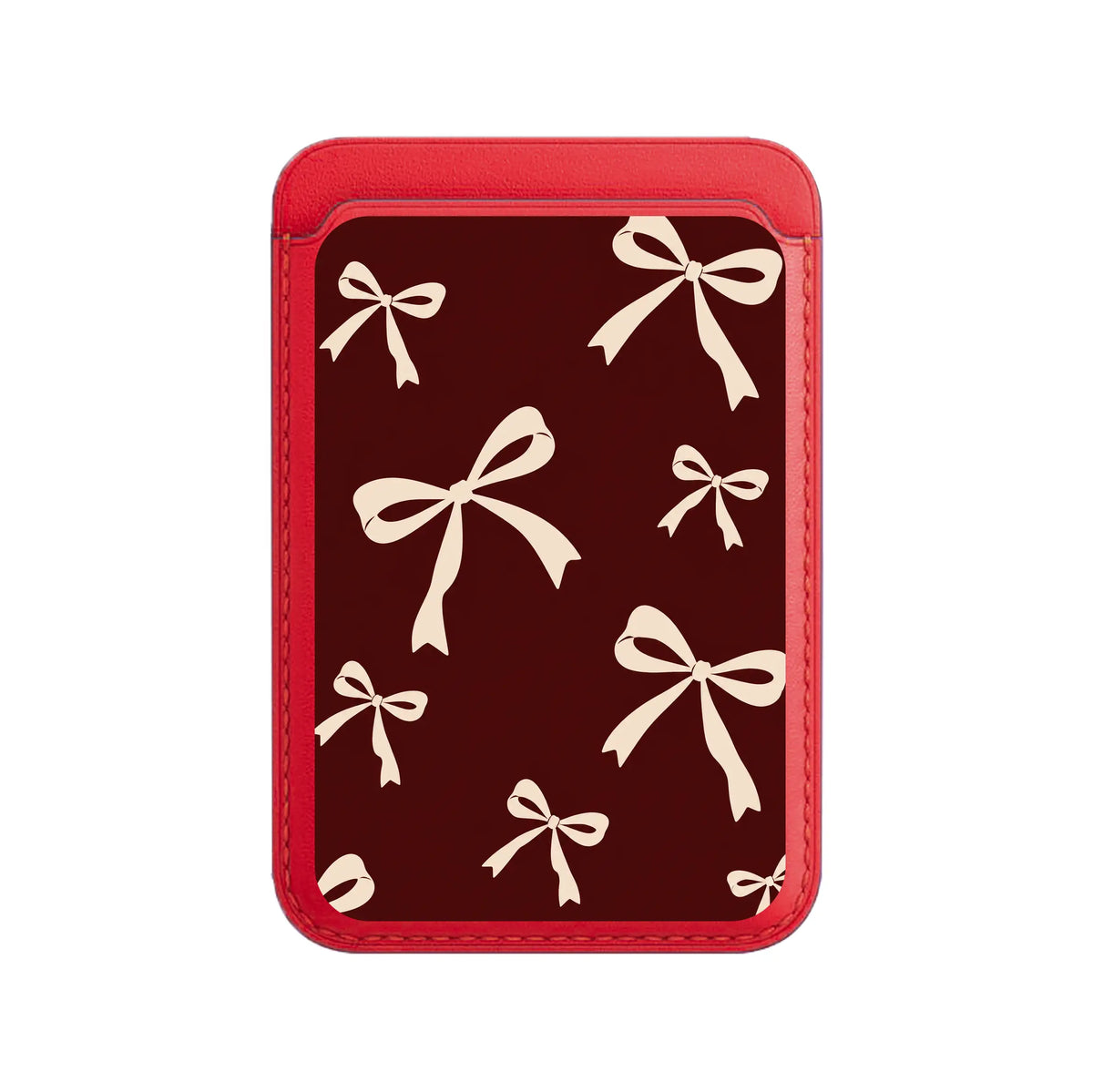 VELVET BOWS-Leather Kartlık