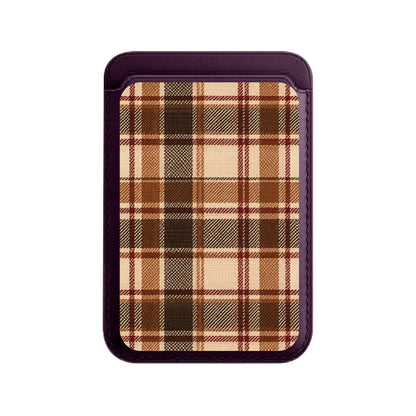 AUTUMN TARTAN-Leather Kartlık