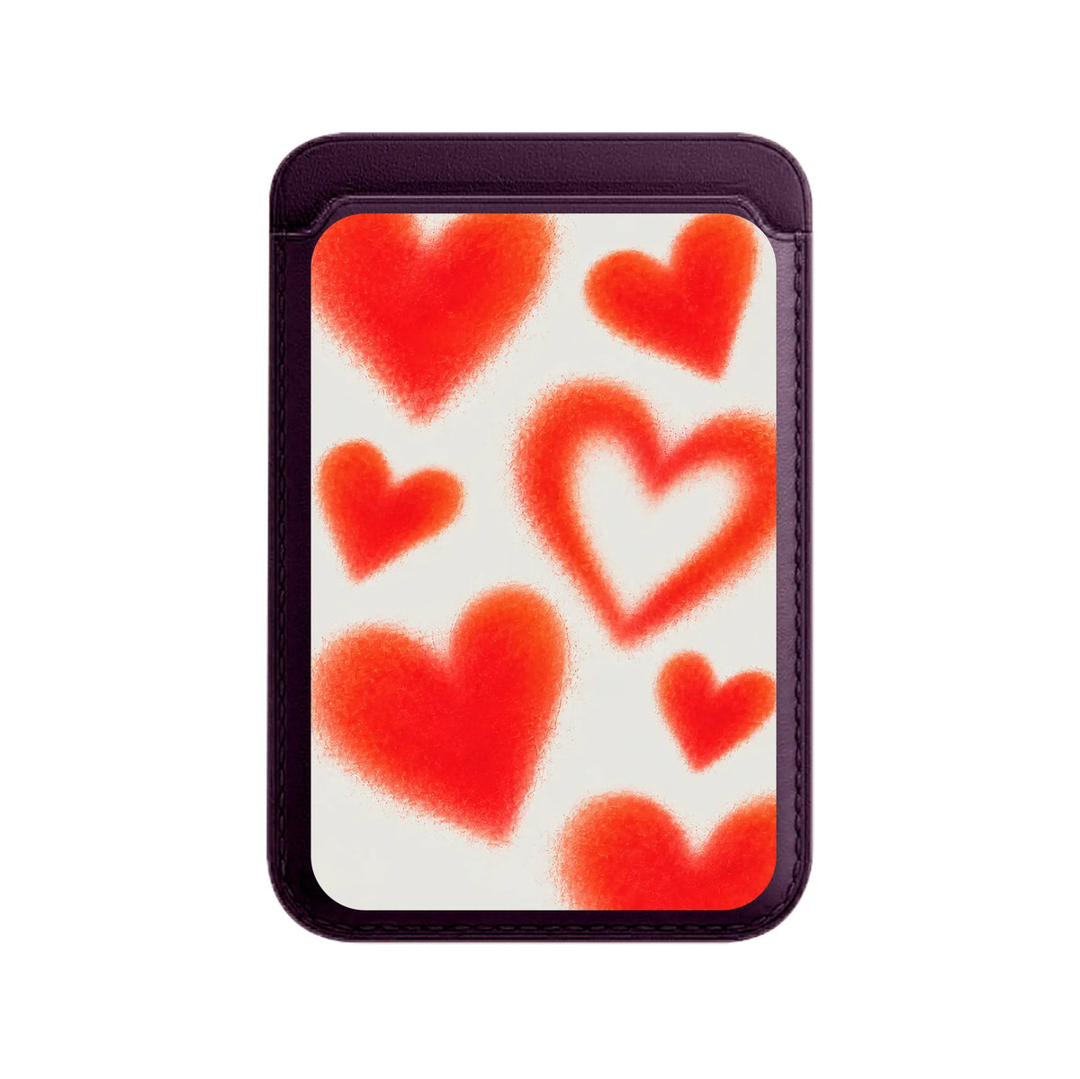 GLOWING HEARTS-Leather Kartlık
