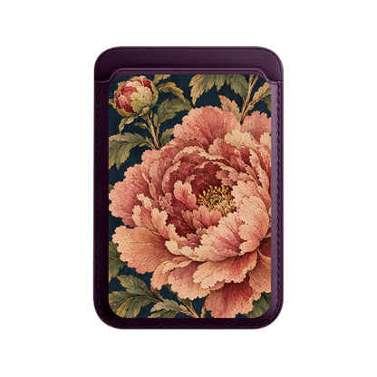 MIDNIGHT PEONY-Leather Kartlık