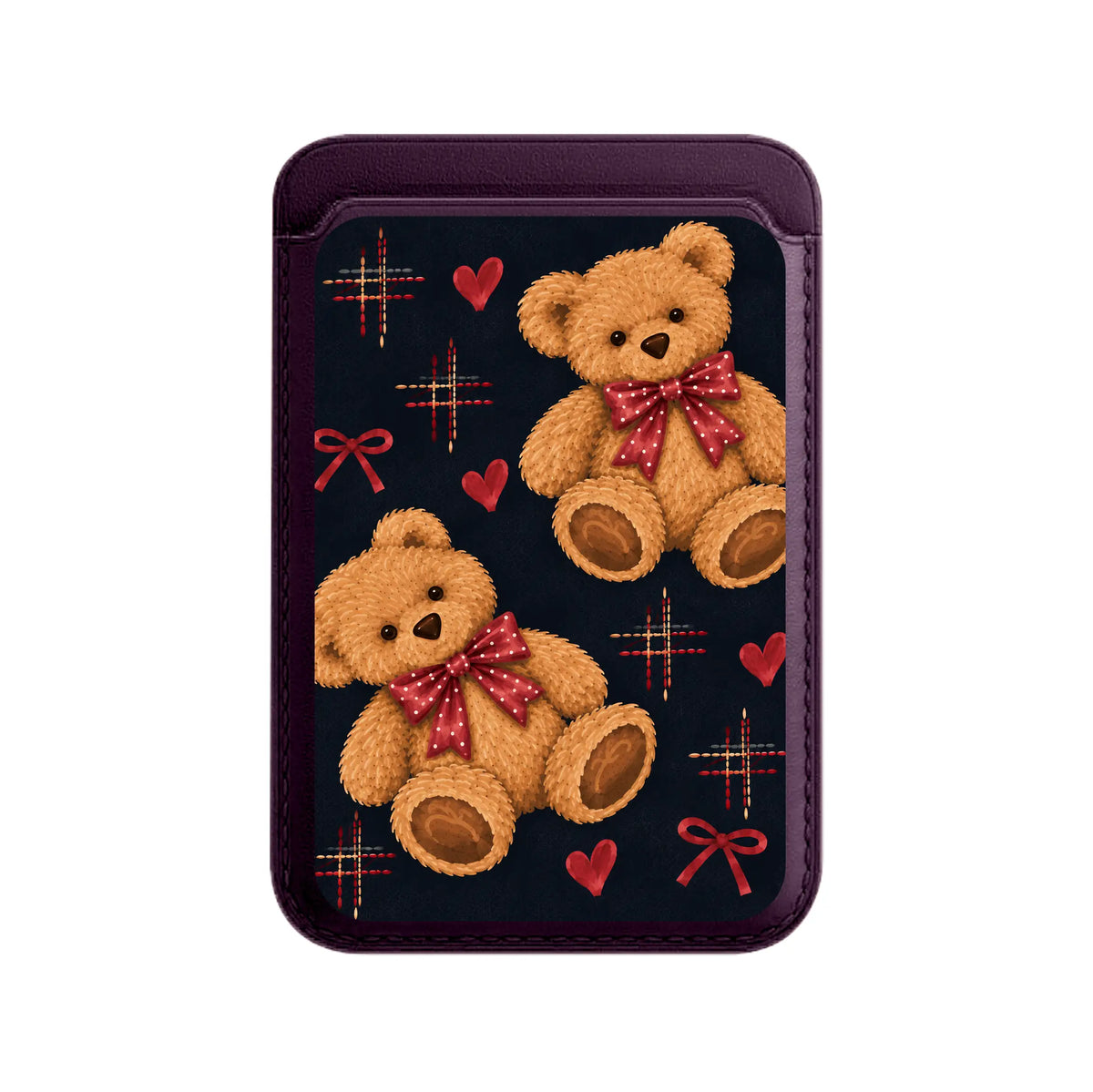 TEDDY CHARM-Leather Kartlık