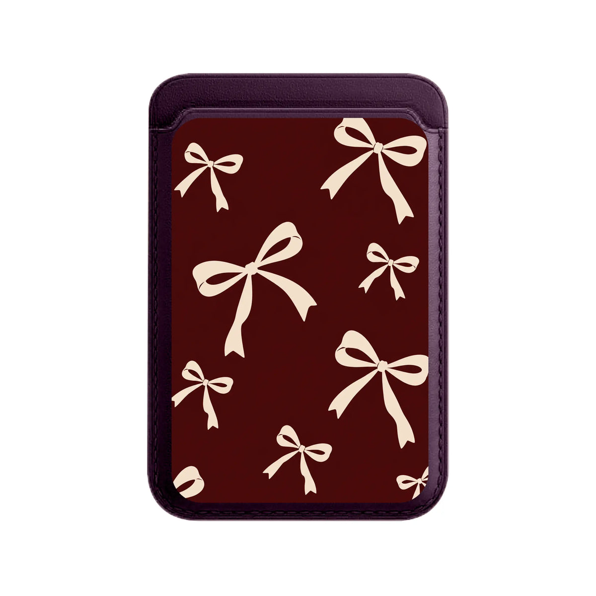 VELVET BOWS-Leather Kartlık