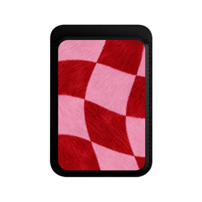 CHERRY CHECK-Leather Kartlık