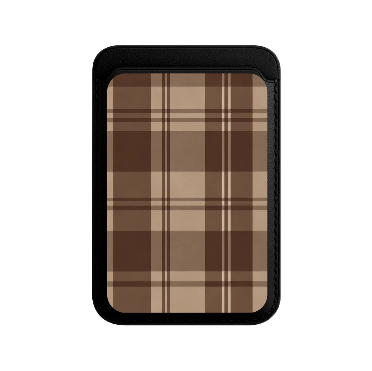COCOA PLAID-Leather Kartlık