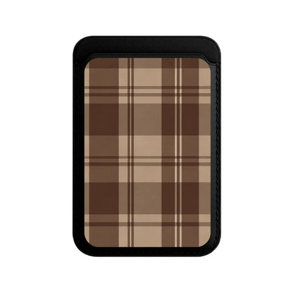 COCOA PLAID-Leather Kartlık