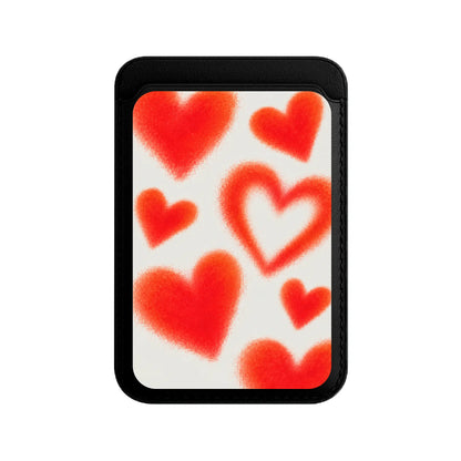 GLOWING HEARTS-Leather Kartlık