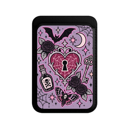 LOCKED HEART-Leather Kartlık
