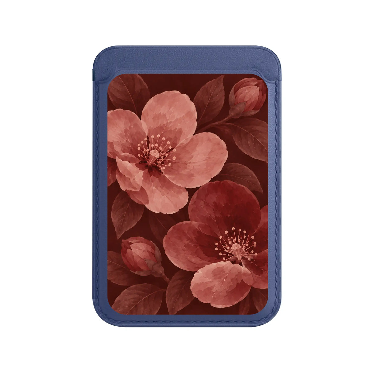 BURGUNDY BLOOM-Leather Kartlık