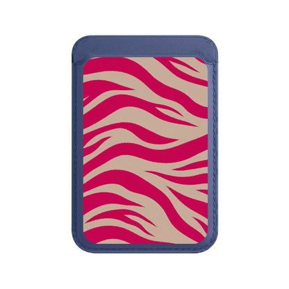 FUCHSIA ZEBRA-Leather Kartlık