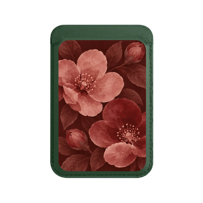 BURGUNDY BLOOM-Leather Kartlık