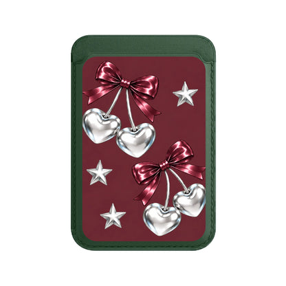 BURGUNDY CHARM-Leather Kartlık