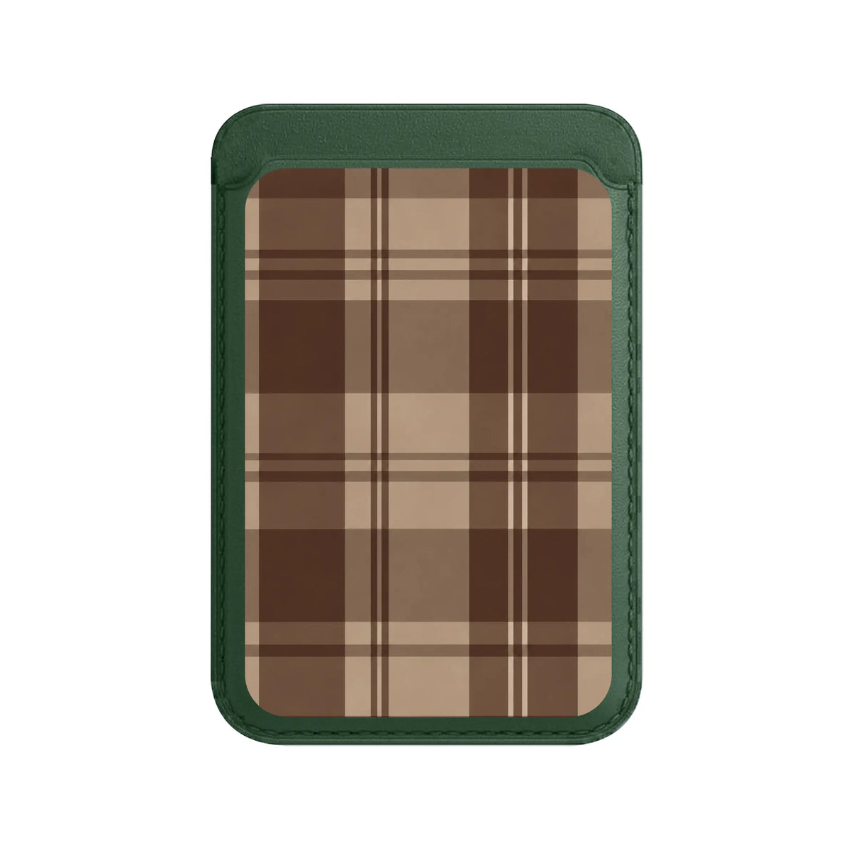 COCOA PLAID-Leather Kartlık