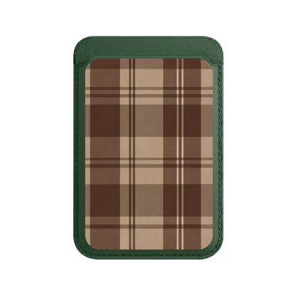COCOA PLAID-Leather Kartlık
