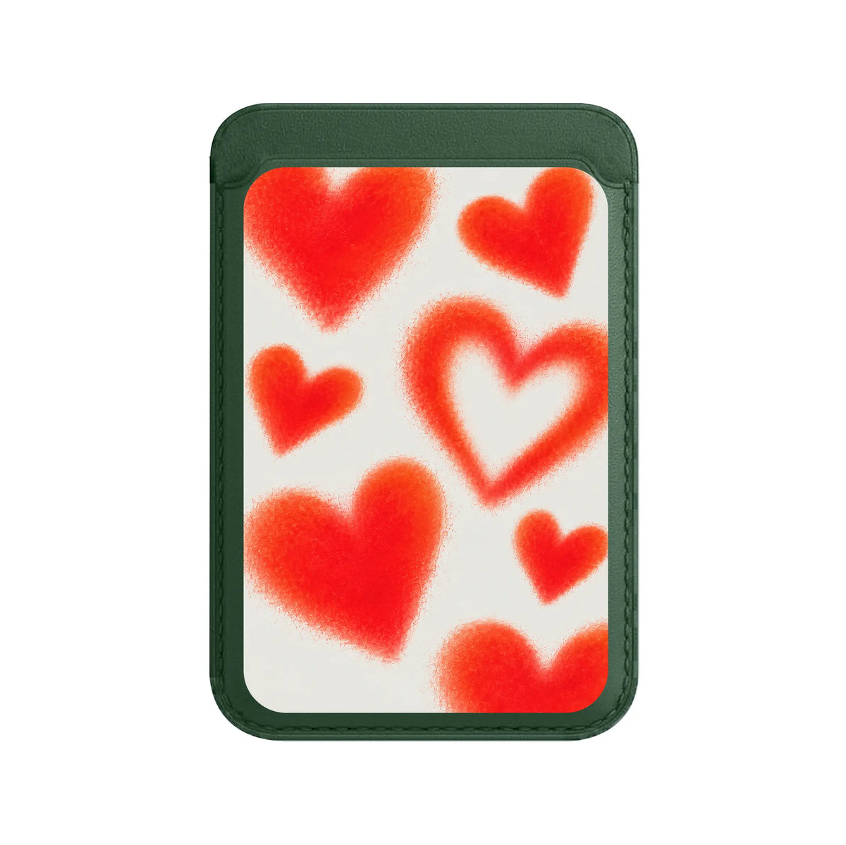 GLOWING HEARTS-Leather Kartlık