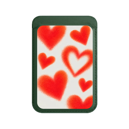 GLOWING HEARTS-Leather Kartlık