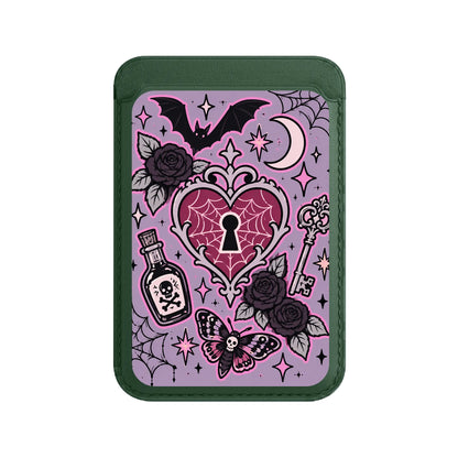LOCKED HEART-Leather Kartlık