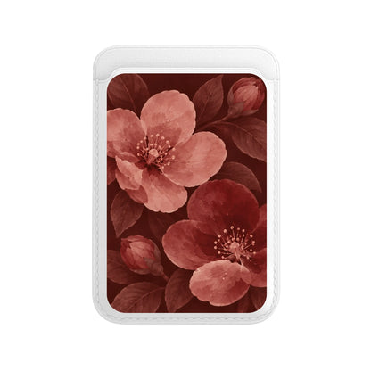 BURGUNDY BLOOM-Leather Kartlık