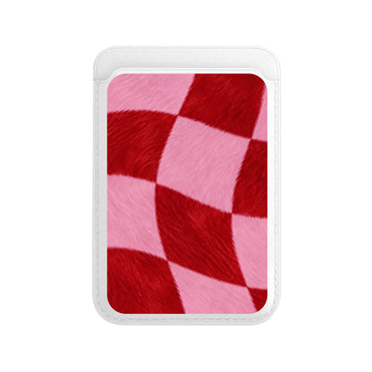 CHERRY CHECK-Leather Kartlık