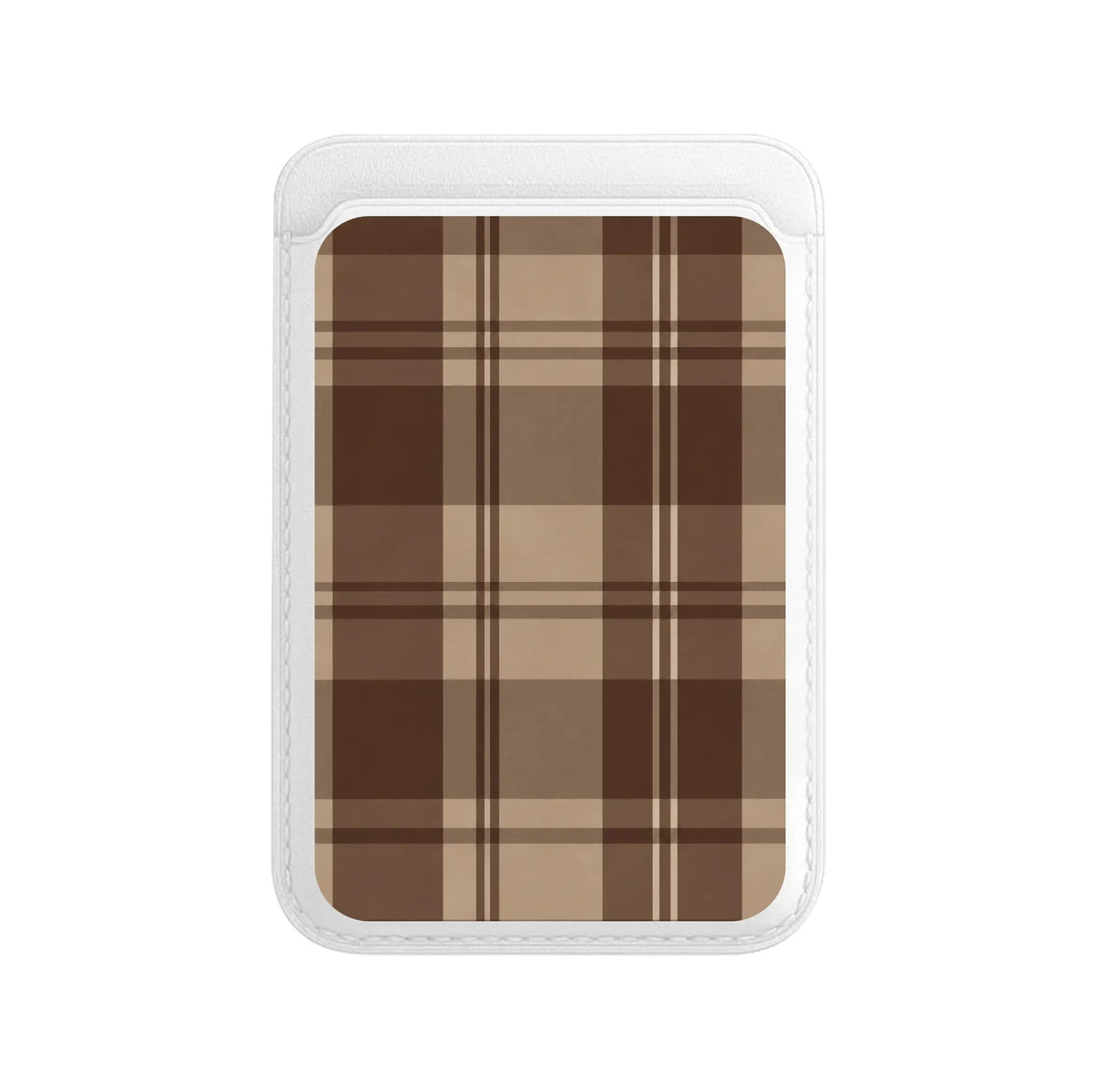 COCOA PLAID-Leather Kartlık