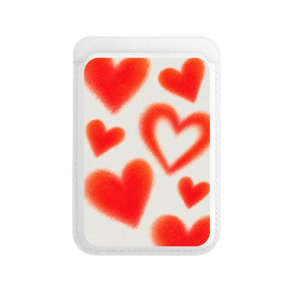 GLOWING HEARTS-Leather Kartlık