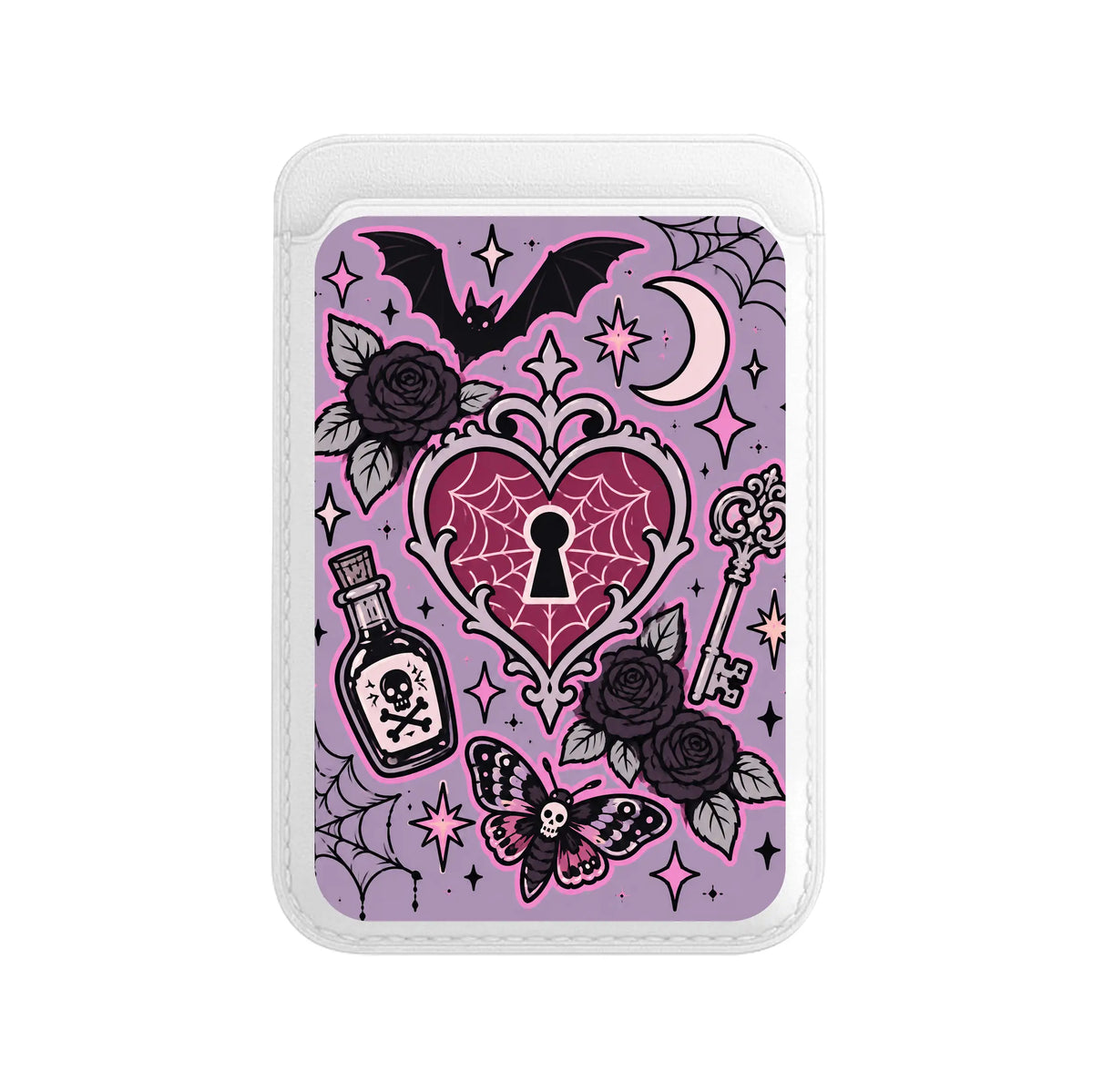LOCKED HEART-Leather Kartlık