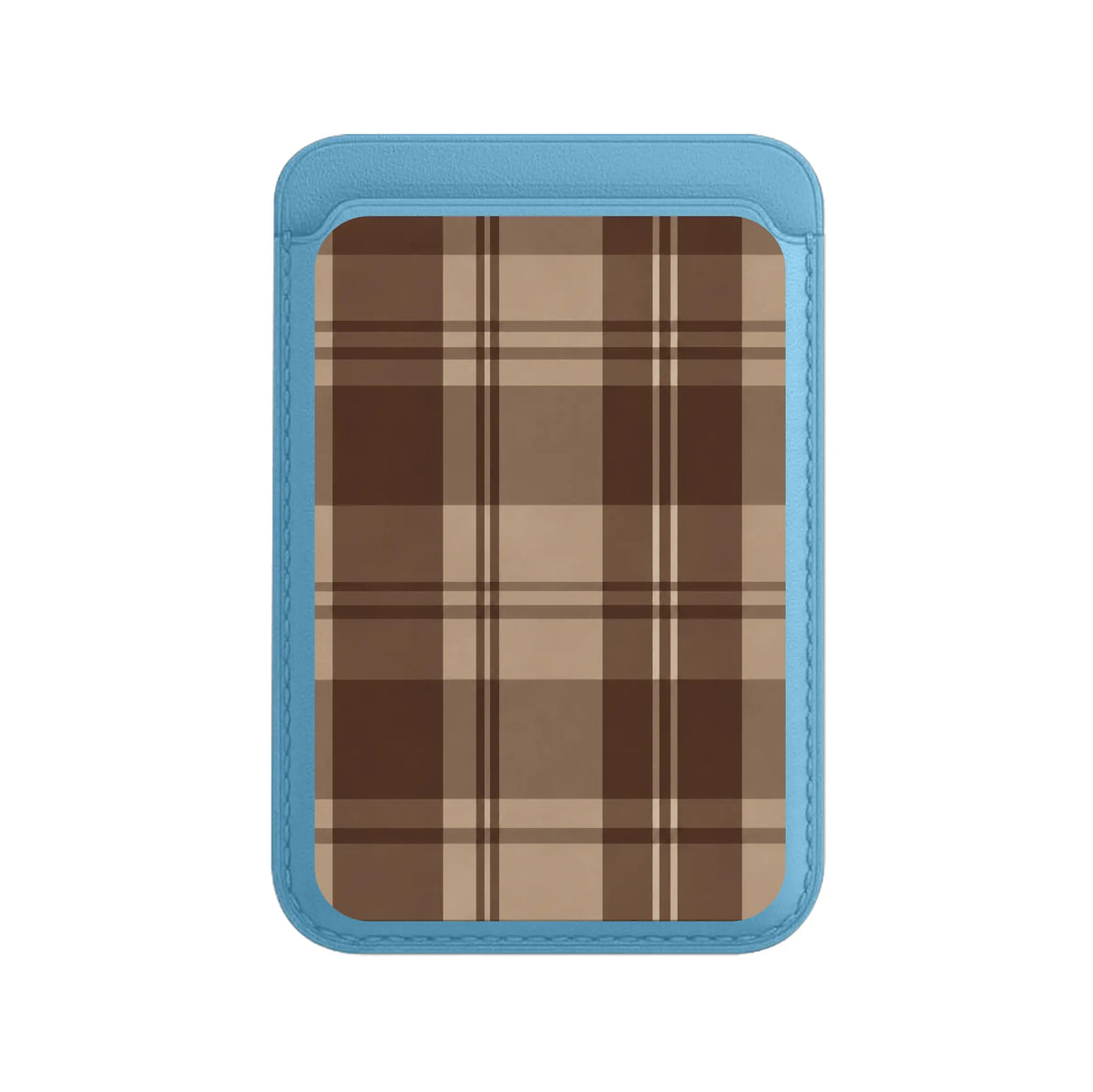 COCOA PLAID-Leather Kartlık
