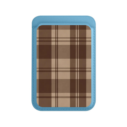 COCOA PLAID-Leather Kartlık