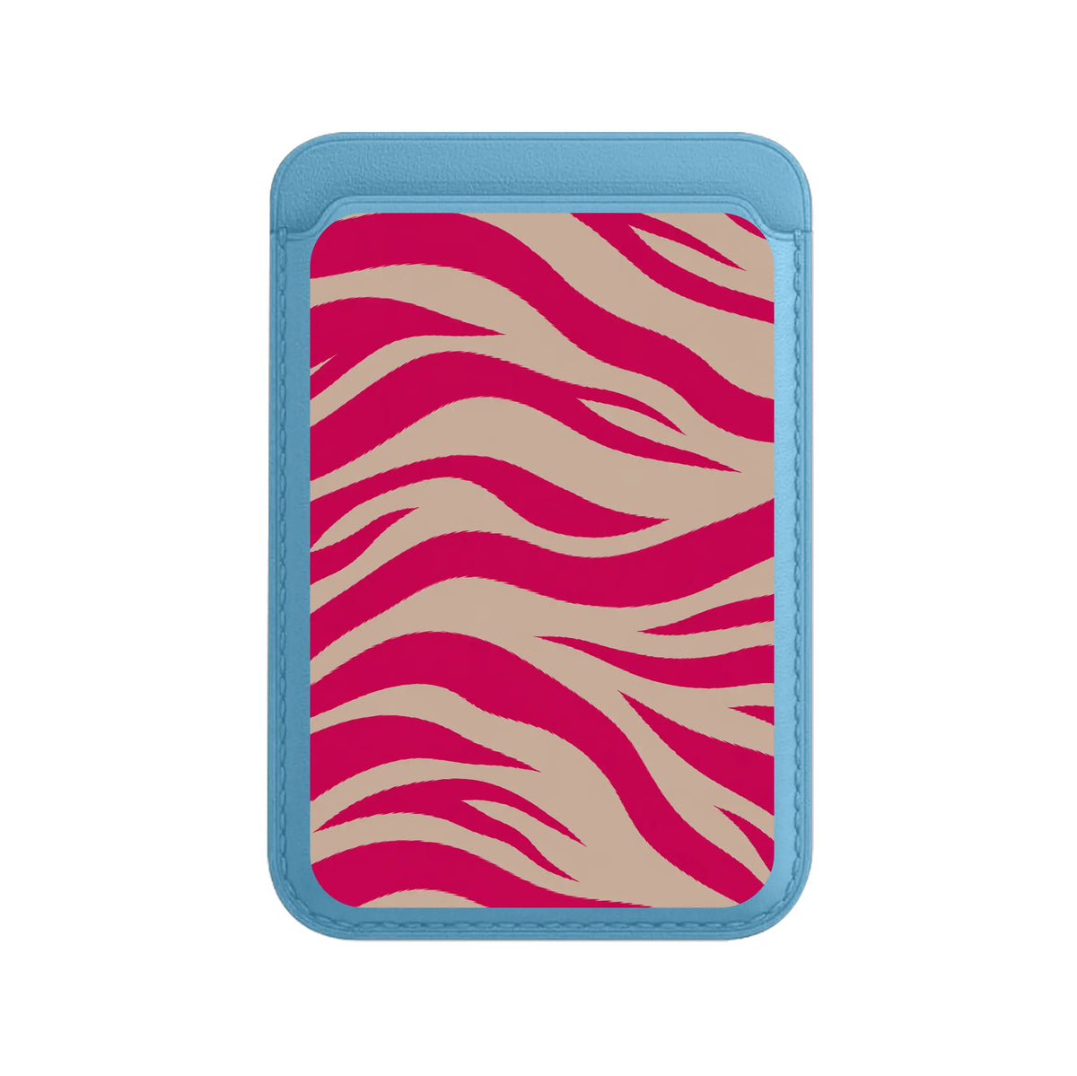 FUCHSIA ZEBRA-Leather Kartlık