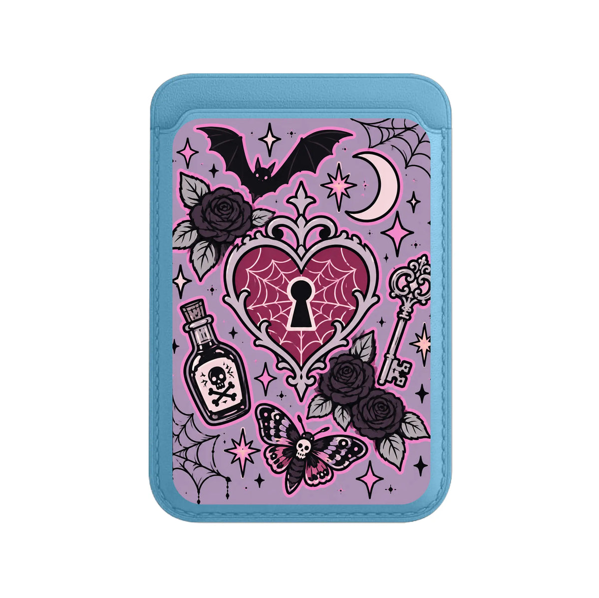 LOCKED HEART-Leather Kartlık
