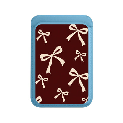 VELVET BOWS-Leather Kartlık