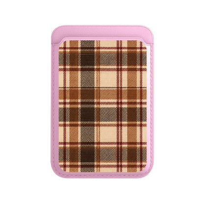 AUTUMN TARTAN-Leather Kartlık