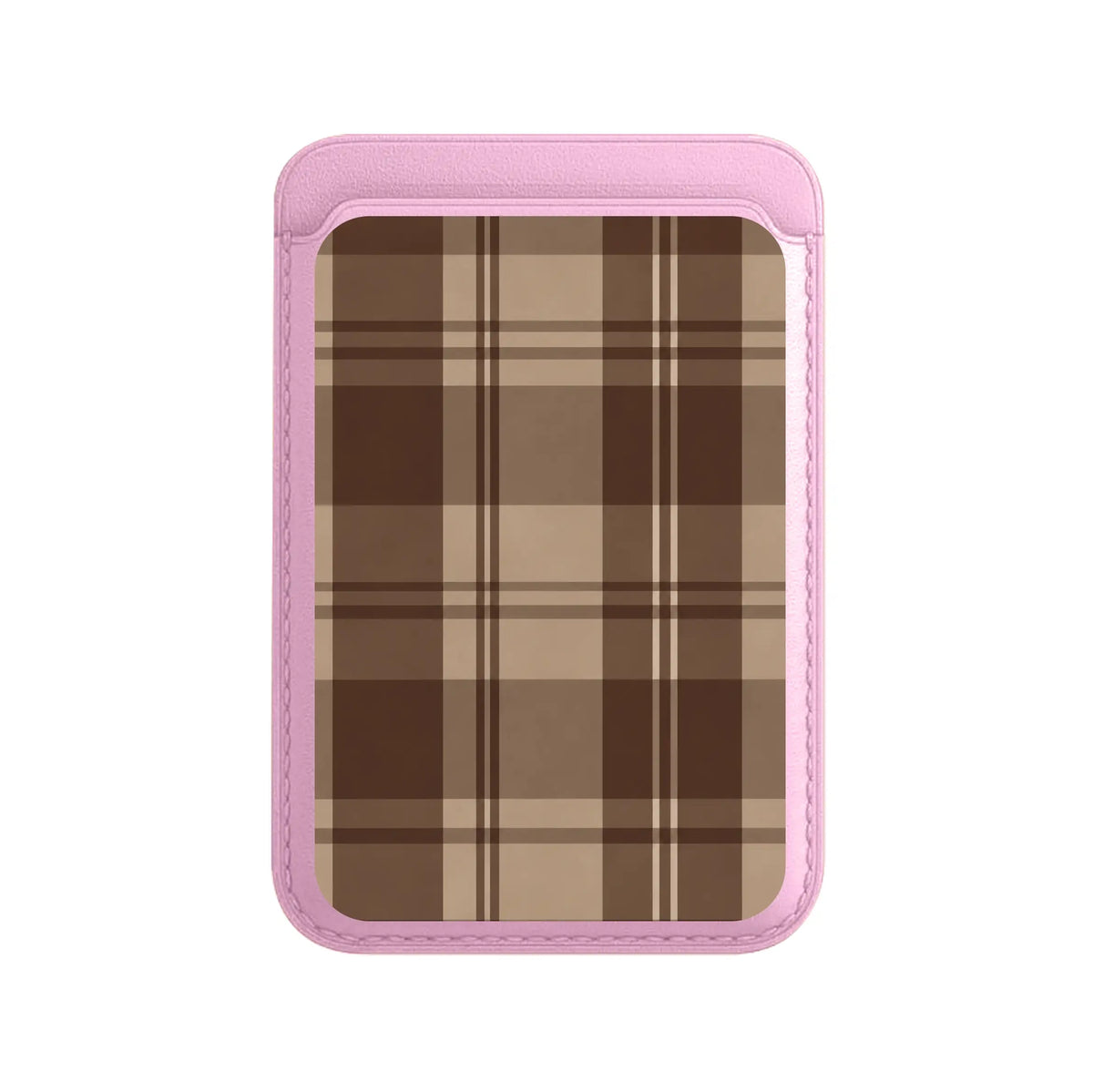 COCOA PLAID-Leather Kartlık