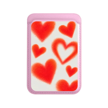 GLOWING HEARTS-Leather Kartlık