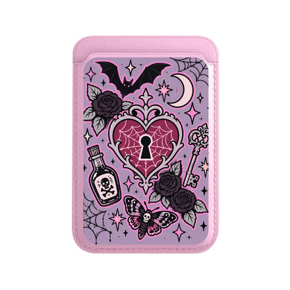 LOCKED HEART-Leather Kartlık