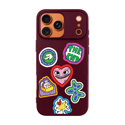 TŌTEN STICKERZ-Ultra Silikon Kılıf-Vivo Y19S