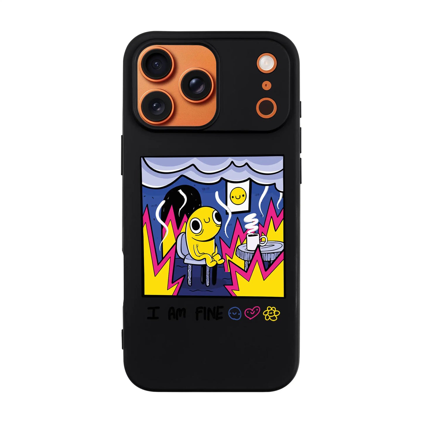 I AM FINE-Ultra Silikon Kılıf-Realme C75