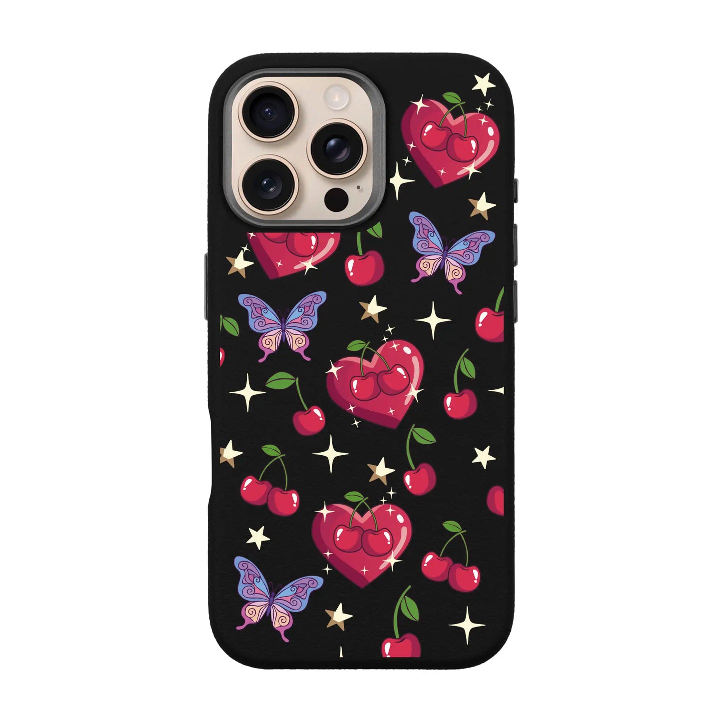 HEART GARDEN-Leather Premium Kılıf MagSafe Özellikli - iPhone 14