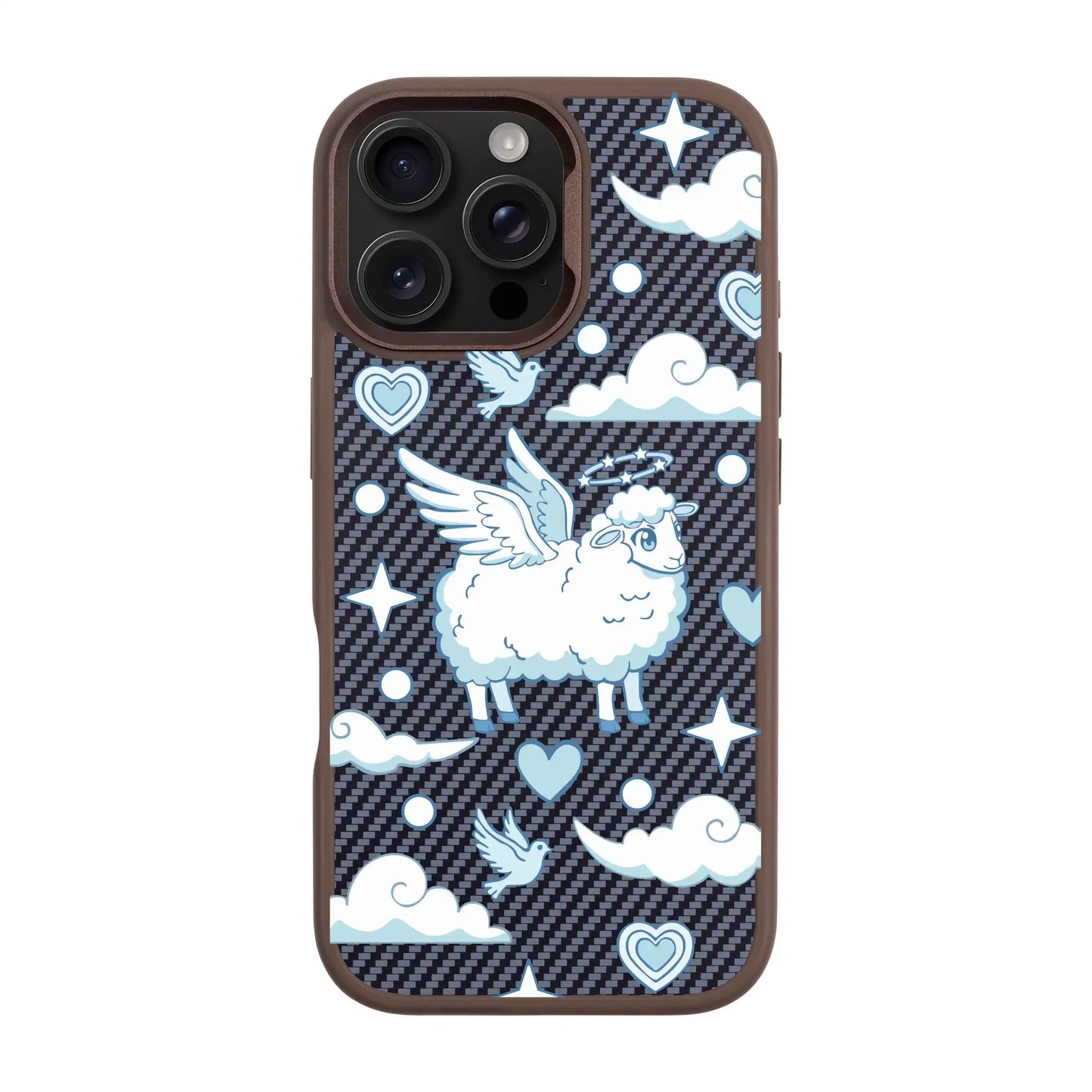 FLYING SHEEP-Plaid Kılıf MagSafe Özellikli - iPhone 16 Pro Max