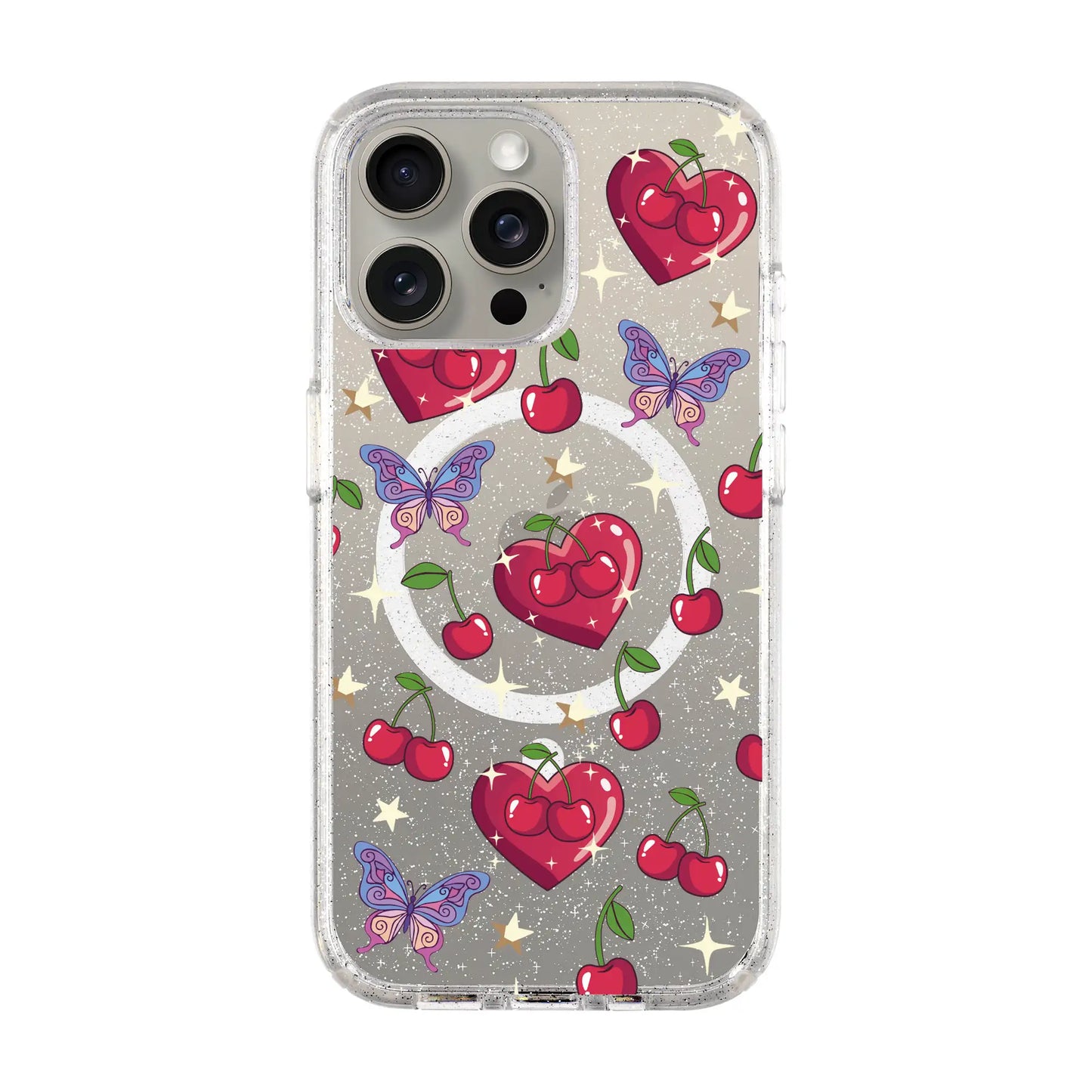 HEART GARDEN-Shiny Kılıf MagSafe Özellikli - iPhone 11