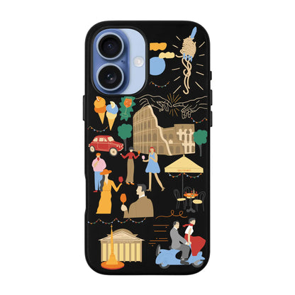 ROMA-Signature Leather Kılıf MagSafe Özellikli - iPhone 17