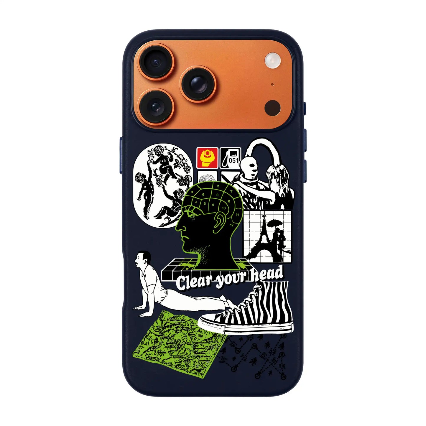 CLEAR YOUR HEAD-iPhone 17 Pro Max Signature Leather Kılıf MagSafe Özellikli