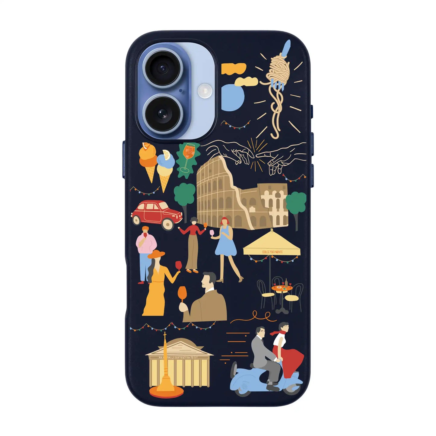 ROMA-Signature Leather Kılıf MagSafe Özellikli - iPhone 17