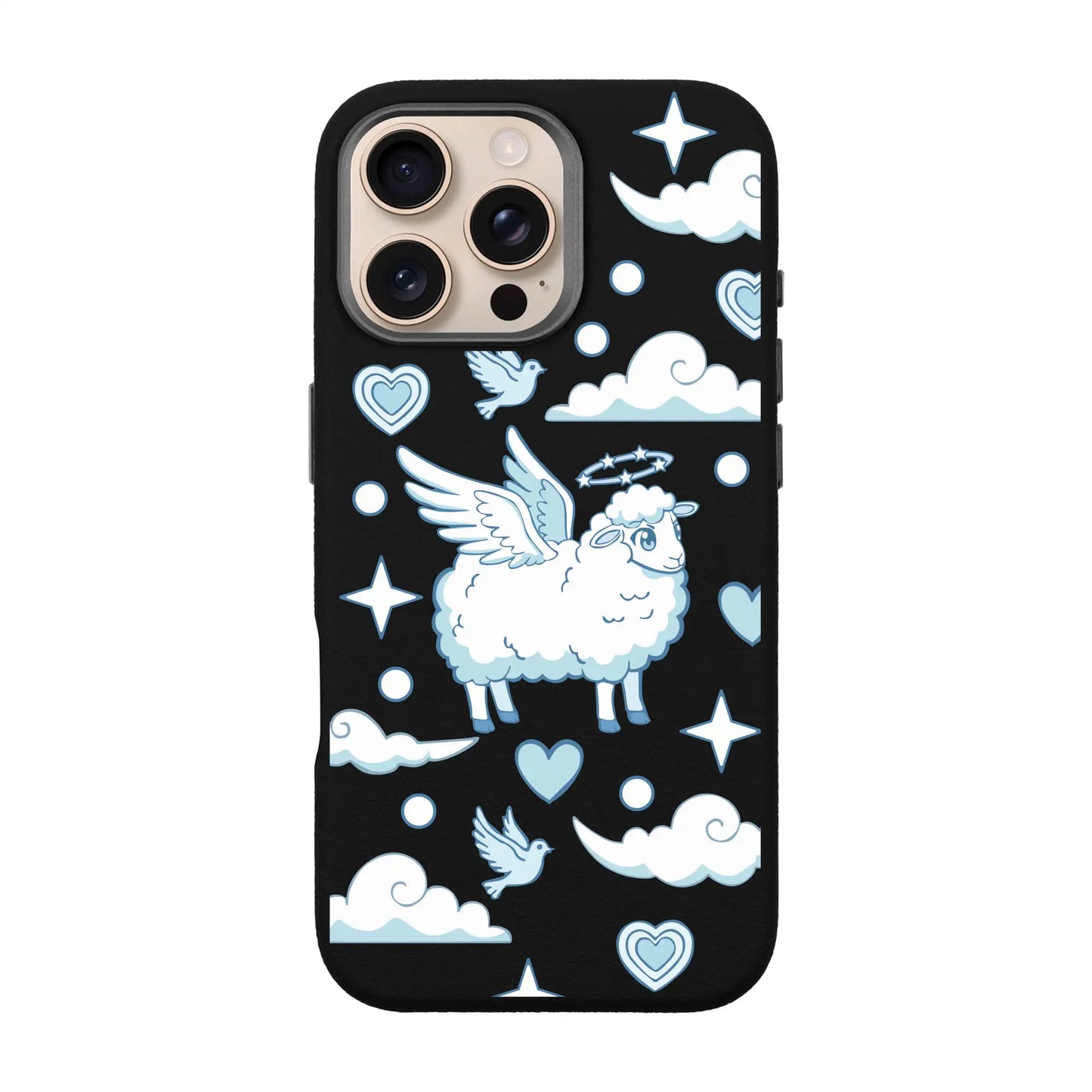 FLYING SHEEP-Leather Premium Kılıf MagSafe Özellikli - iPhone 16